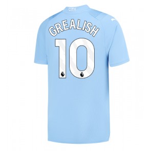 Manchester City Jack Grealish #10 Hemmatröja 2023-24 Kortärmad